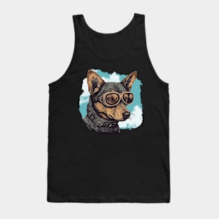 Aviator dog Tank Top